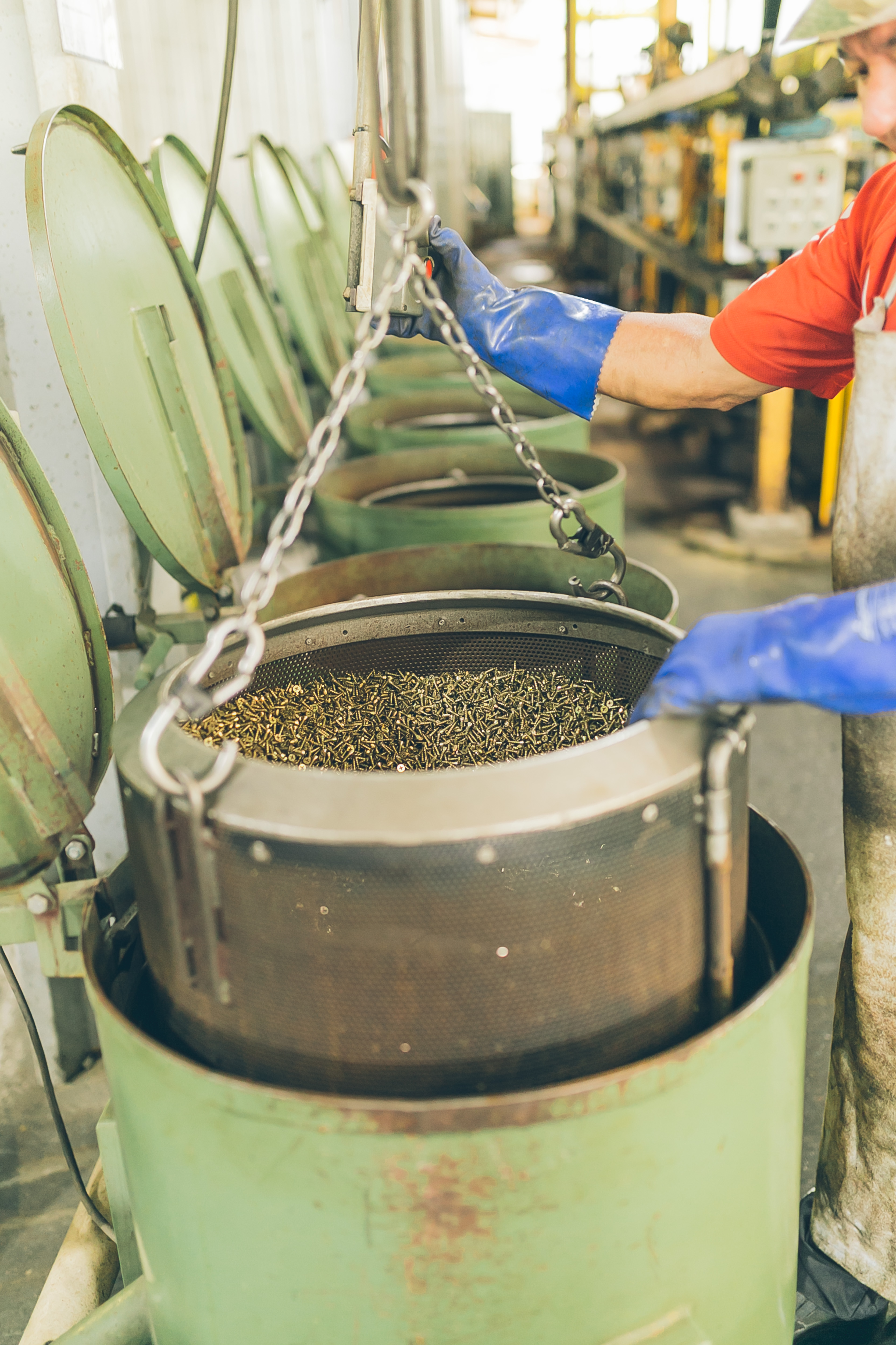 Processo de produção da Galfix